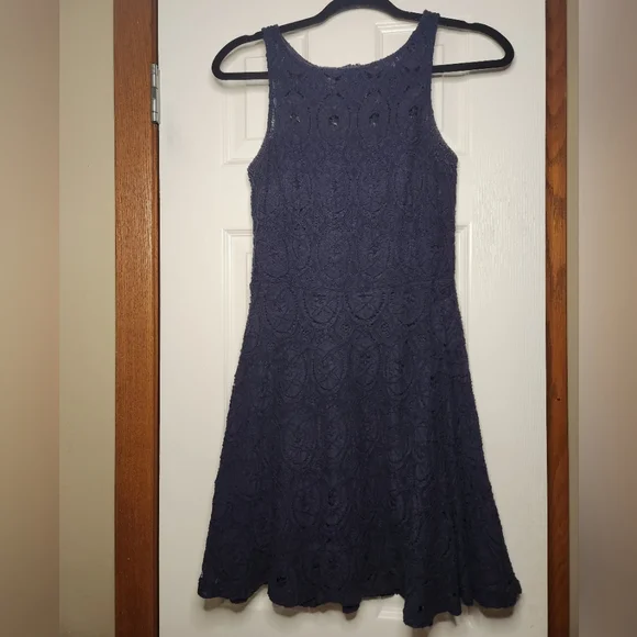 Navy Lace Dress BB Dakota